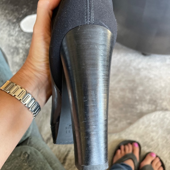 Stuart Weitzman 50/50 platform leather boots - Picture 6 of 7